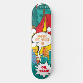 Kid's Pop Art Summer Camp Skateboard