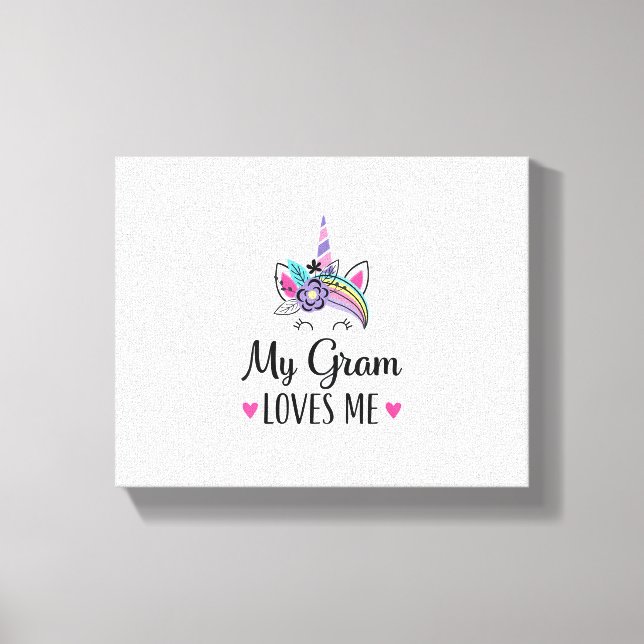 Kids Pop It 3rd Birthday Girls 3 Years Old Fidget  Leinwanddruck (Vorderseite)