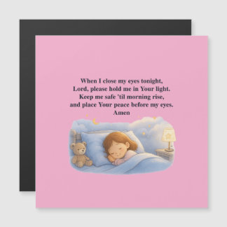 Kids Prayer Magnetkarte