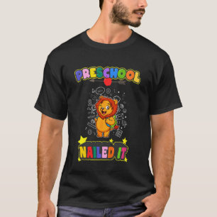 Kids Preschool nagelte It Kindergarten Pre K Gradu T-Shirt