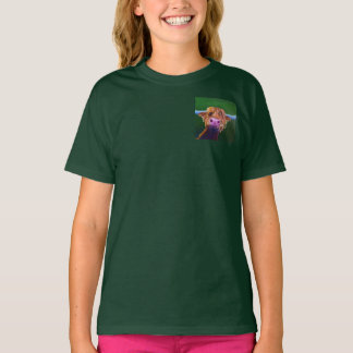 Kids Quirky Highland Kuh T - Shirt