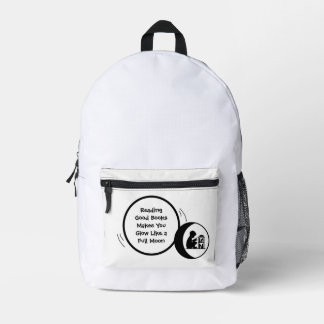 Kids Reading Backpack Bedruckter Rucksack