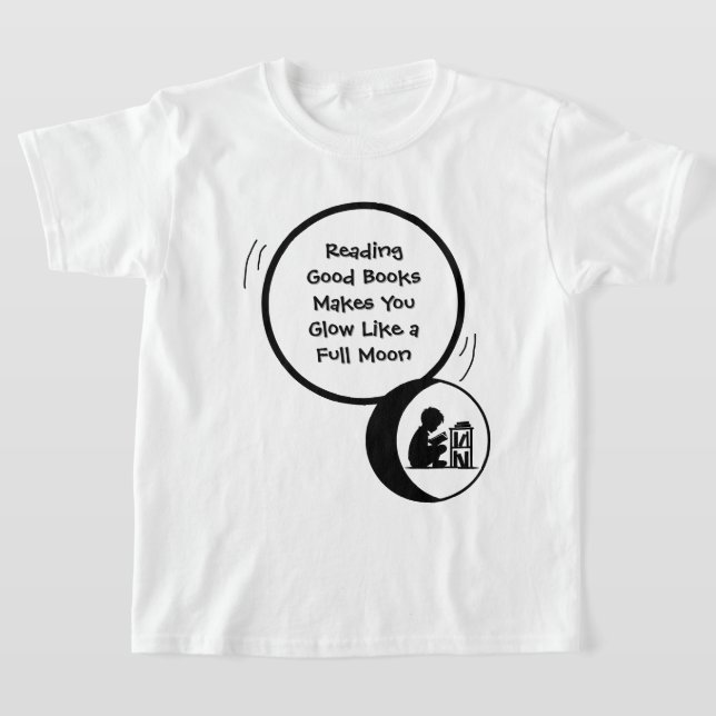 Kids Reading Quote T-Shirt (Ablage )