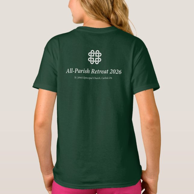 Kids Retreat T-Shirt (Rückseite)