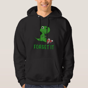 Kids Rex Dinosaur vergisst, dass er seine Schuhe n Hoodie