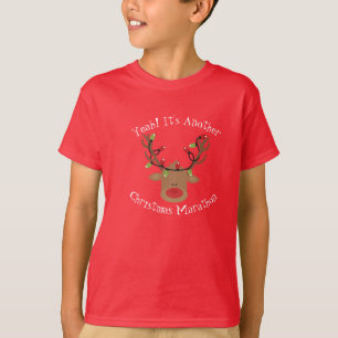 Kids Rudolph Weihnachts-T - Shirt