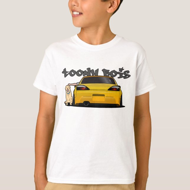 Kid's S15 + doggo T-Shirt (Vorderseite)