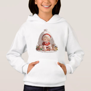 Kids Santa Weihnachts-Pullover-Hoodie Hoodie