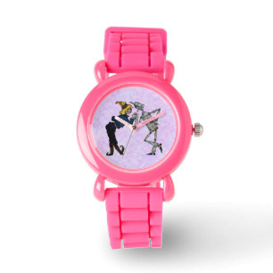 Kid's Scarecrow and Tin Man Watch Armbanduhr