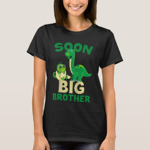 Kids Schwangerschaft Ankündigung bald Big Brother T-Shirt