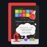 Kids Science Party Einladung<br><div class="desc">Ist deine Liebe wissenschaftlich? Ein naturwissenschaftliches Party ist perfekt für den kleinen Wissenschaftler in Ihrem Leben! Set für eine explosive Kindergeburtstagsfeier mit den von der Enchantfancy Design Company entworfenen Kids Science Party Einladungen. Diese 5" x 7" Einladung beinhaltet eine wissenschaftliche Labrador-Einstellung mit den Dingen, die Ihr Kind für ein cooles...</div>