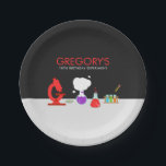 Kids Science Party Pappteller<br><div class="desc">Ist deine Liebe wissenschaftlich? Ein naturwissenschaftliches Party ist perfekt für den kleinen Wissenschaftler in Ihrem Leben! Machen Sie es zu einer explosiven Kindergeburtstagsfeier mit den von der Enchantfancy Design Company entworfenen Kids Science Party Paper Tellern. Diese Teller verfügen über eine wissenschaftliche Labrador-Einstellung, die alles beinhaltet, was Ihr Kind für ein...</div>