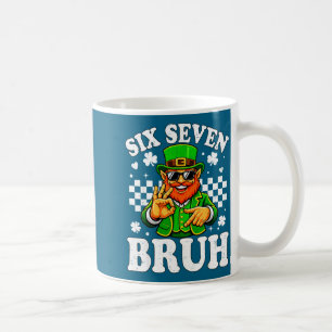 Kids sechs sieben bruh St. Patricks Day 6 7 Meme 6 Kaffeetasse