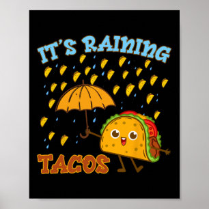 Kids seine regierenden Taco-Shirt mexikanischen Bo Poster
