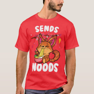 Kids Sends noods Hauptcoon ramen Katze kawaii T-Shirt
