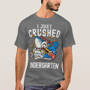 Kids Shark I gerade zerkleinert Kindergarten Letzt T-Shirt