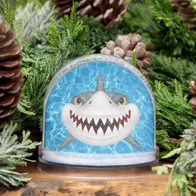 Kids Shark Snow Globe Schneekugeln (Winter)