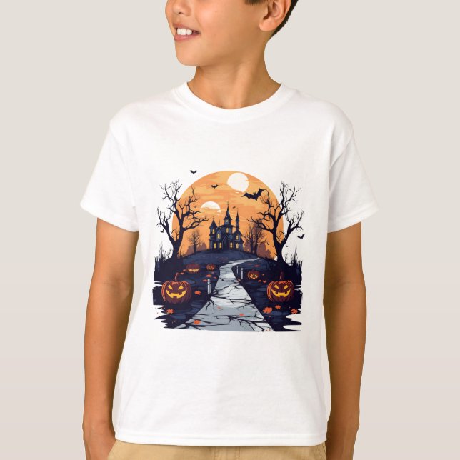 Kids Shirt Halloween (Vorderseite)