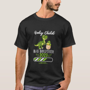 Kids Siblings Big Brother 2023 Dino Dinosaurier T-Shirt