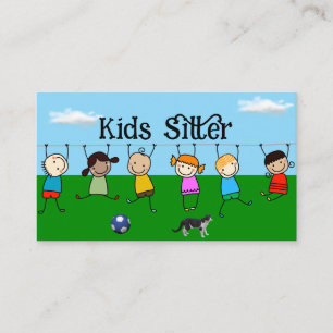 Kids Sitter Visitenkarte