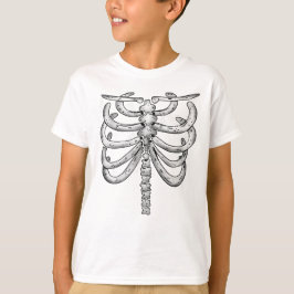 Kids Skelett Halloween (Vorderseite) T-Shirt
