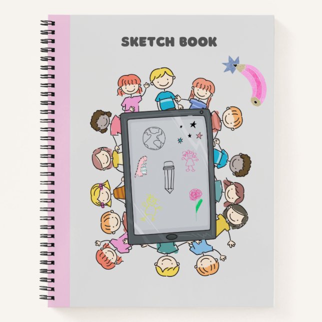 KIDS SKETCHBOOK NOTIZBUCH (Vorderseite)