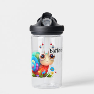 Kids Snail Personalize Trinkflasche