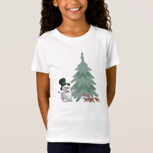 Kids Snowman Weihnachts-Shirt - Winter Wonderland T-Shirt