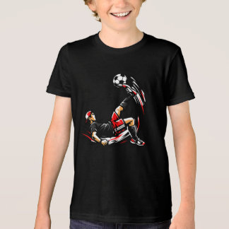 Kids Soccer Fahrrad-Kick T-Shirt – Cool Streets Tri-Blend Shirt