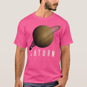 Kids Solar Planet Saturn - Kids Space Science Prem T-Shirt