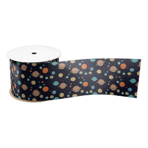 Kids Solar System Planets Saturn Jupiter Mars Satinband
