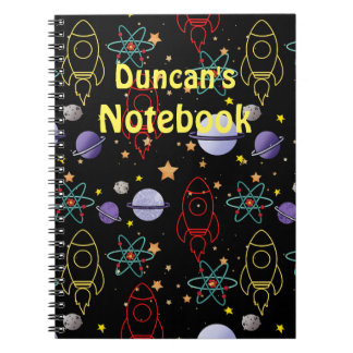 Kids Space Notebook Notizblock