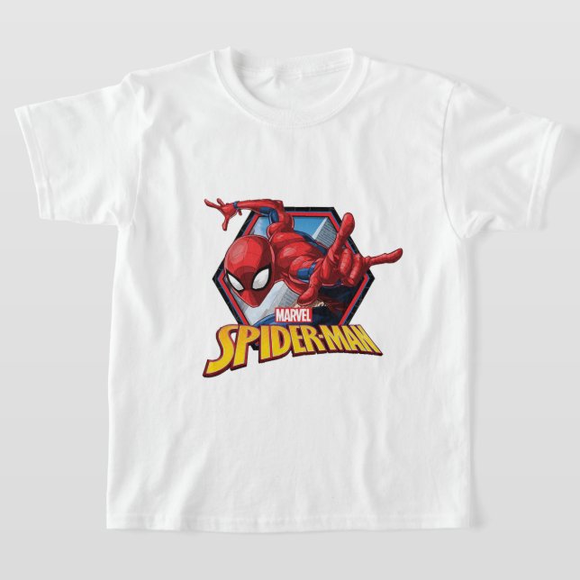 Kids Spider-Man T-Shirt - Marvel Superheld Grafik (Ablage )