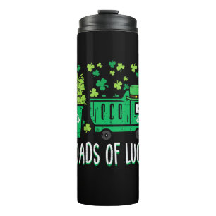 Kids St Patricks Day Garbage LKW Lust to Luck Thermosbecher