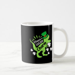 Kids St Patricks Day Mamas Glücksbringer-Dinosauri Kaffeetasse