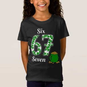 Kids St.Patrick's Day Sechs Sieben T-Shirt