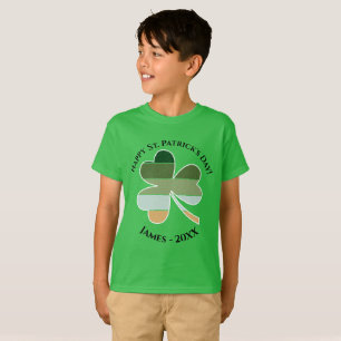 Kids St. Patrick's Day störte irisches Kleeblatt T-Shirt