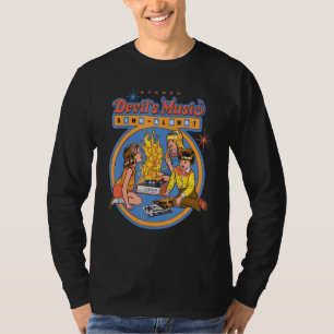 Kids Ste Reo Devils Music Song Along Burn Disk Hal T-Shirt