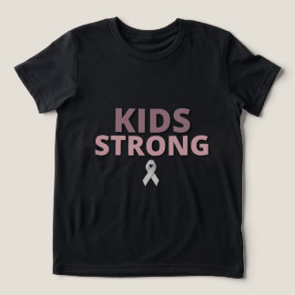 Kids Strong Cancer Awareness Shirt – Cute Inspirat