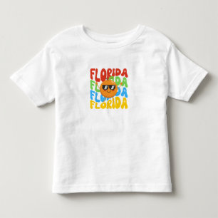 Kids Summer Shirt Floridas Orange
