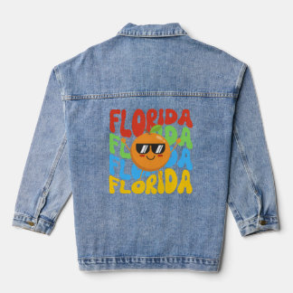 Kids Summer Shirt | Floridas Orange Jeansjacke