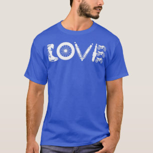 Kids Supercross Motorrad Liebe Rennen T-Shirt