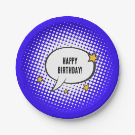 Kids Superhero Cartoon Movie Party Pappteller