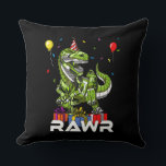 Kids T-Rex Dinosaur Robot Rawr Birthday Boy Party Kissen<br><div class="desc">Kids T-Rex Dinosaurier Robot Rawr Birthday Boy Party Design für Dinosaurier Liebhaber.</div>