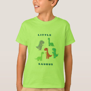 Kids T - Shirt Dino Squad: farbenfrohe Crew T-Shir