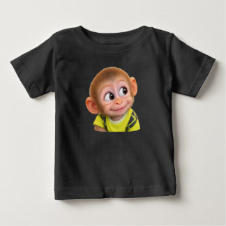 Kids-T-Shirt lustiger Affe, der zur Seite schaut Baby T-shirt