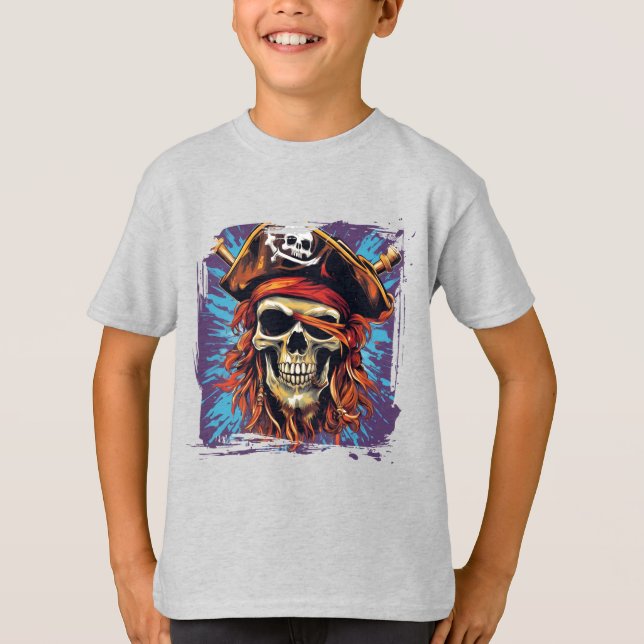 Kids T - Shirt Pirate (Vorderseite)