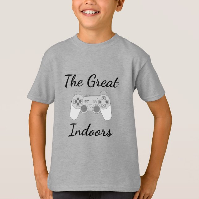 Kids' T-Shirt The Great Indoors (Vorderseite)