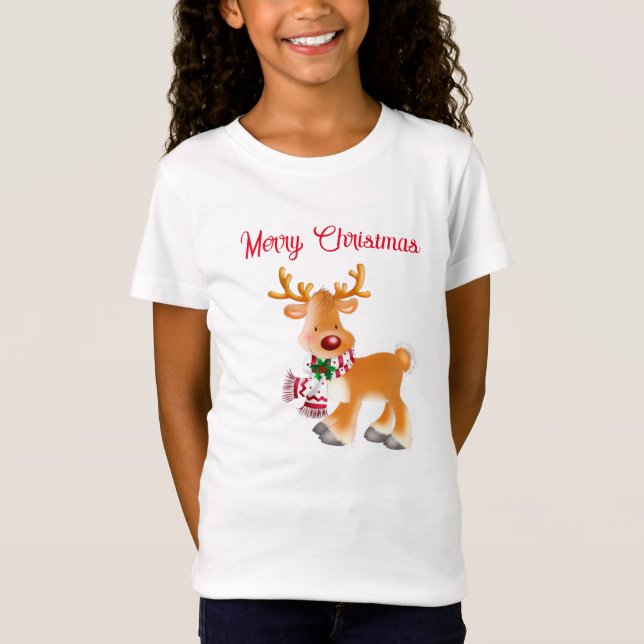 Kids T - Shirts Holiday Rudolph (Vorderseite)