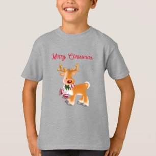 Kids T - Shirts Holiday Rudolph